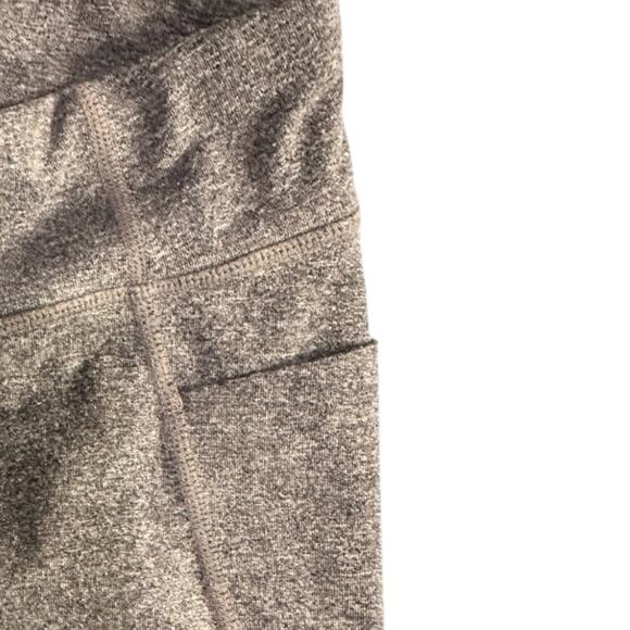 Athleta Girl Gray and Pink Athletic Leggings - Girls Size L (12) - Picture 3 of 5